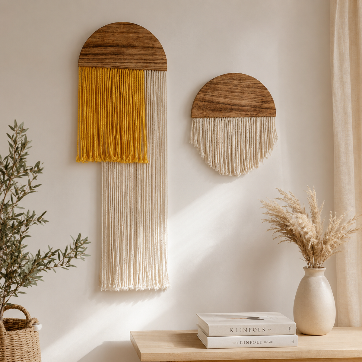 CasaLuma Handwoven Boho Macrame Wall Hanging